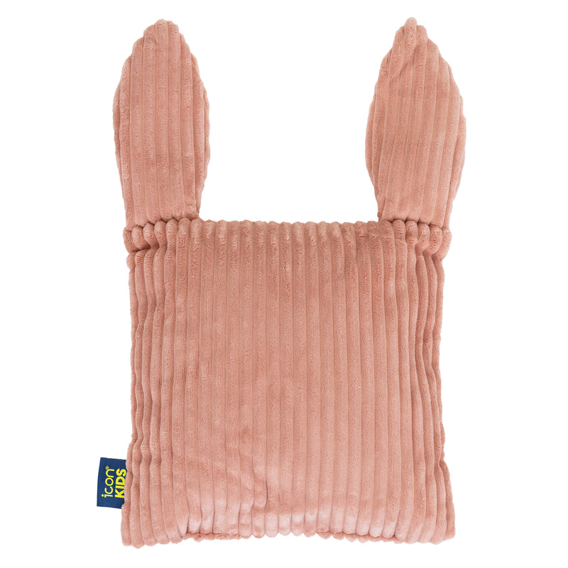 Kids Robyn Rabbit Cord Cushion - Dawn Pink