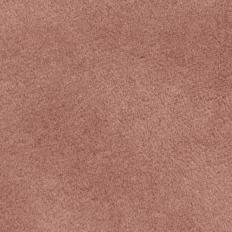Fauteuil pouf en velours Natalia, rose crépuscule