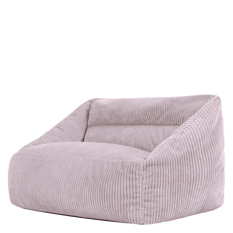 Canapé pouf pour enfant Cecilia Cord - Lavande