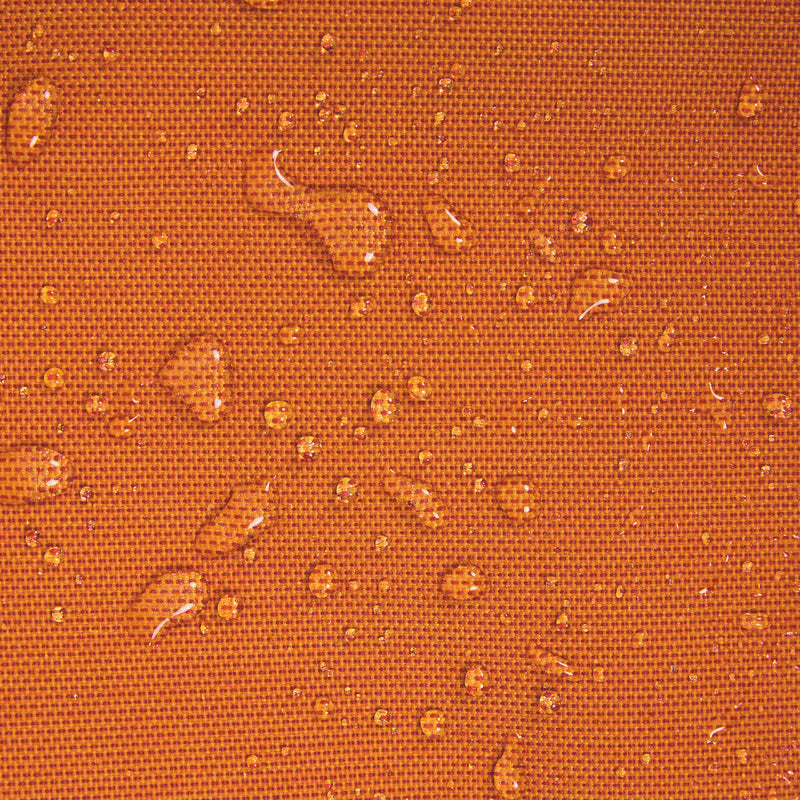 Fauteuil poire Nova en oléfine, terracotta