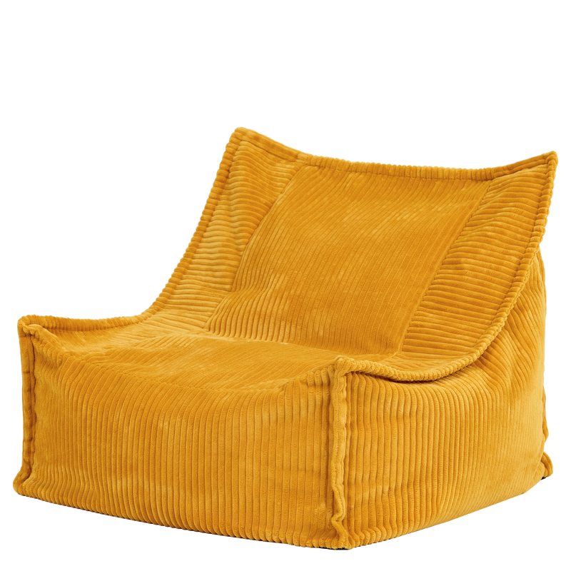Fauteuil poire pour enfant Alto Cord - Ocre
