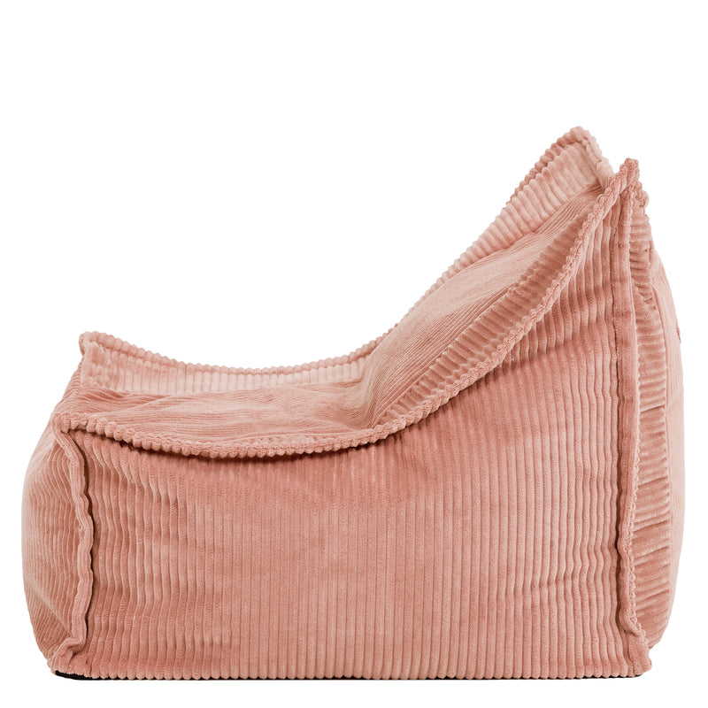 Fauteuil poire pour enfants Alto Cord - Rose