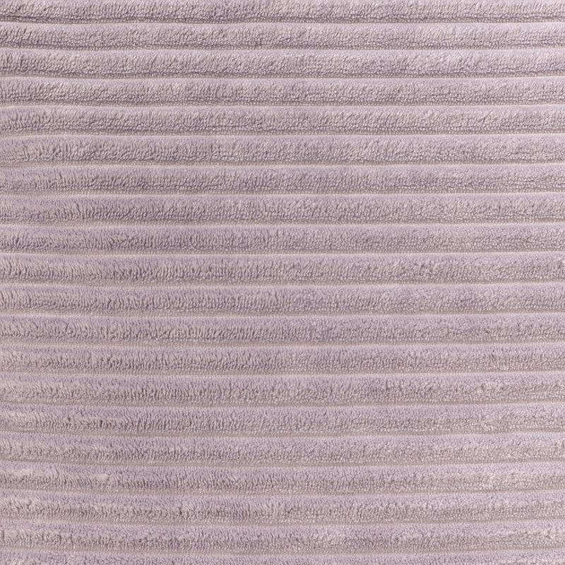 Coussin et pouf enfant Luna Licorne en velours côtelé - Lavande