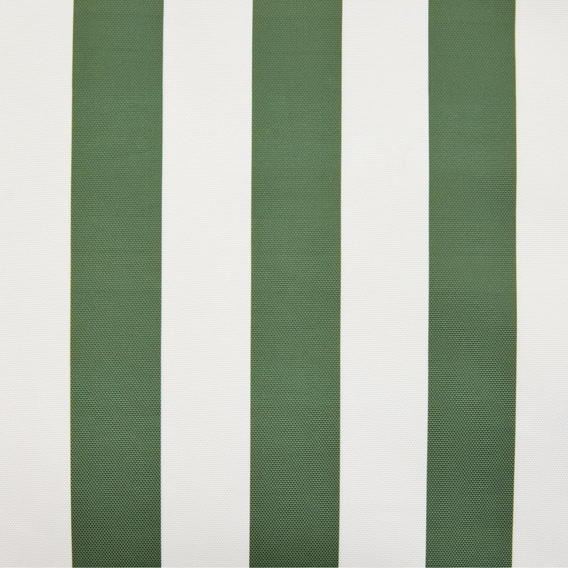 Pet Floor Cushion - Small - Checkerboard Stripe Sage Green
