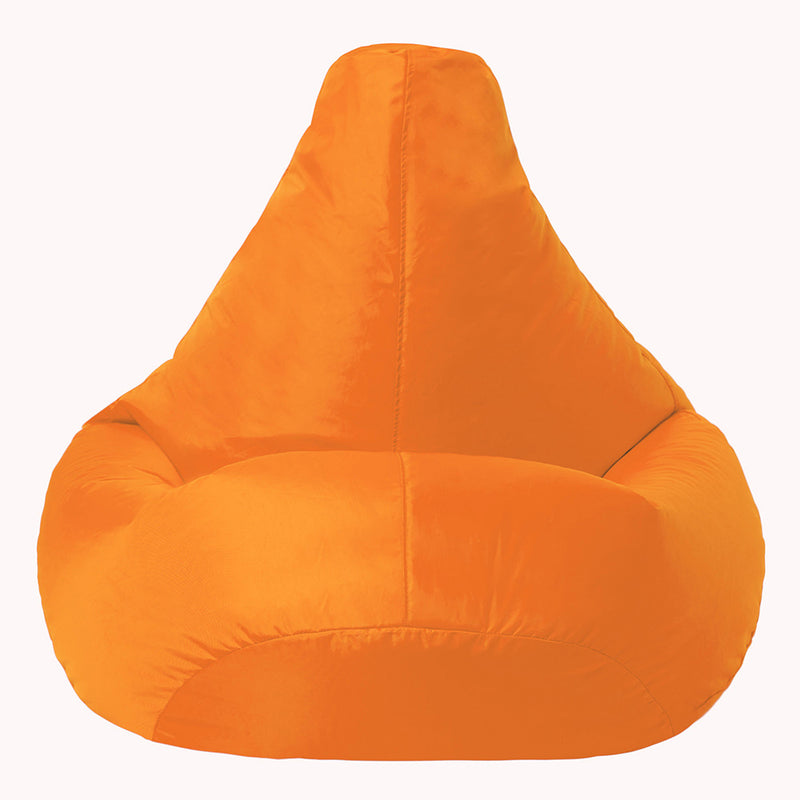 Pouf Gamer Haut Dossier Intérieur-Extérieur - Orange