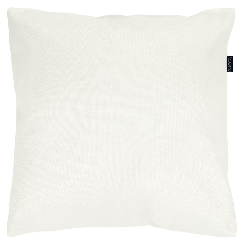 Coussin carré intérieur-extérieur – Noir et blanc