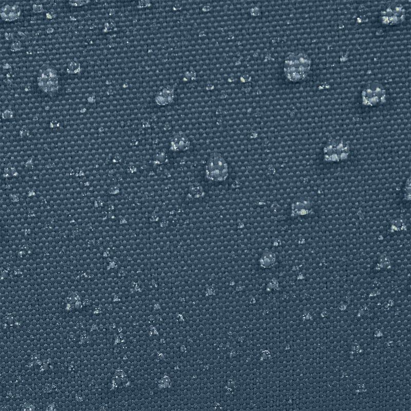 Fauteuil poire Nova en oléfine, bleu denim 