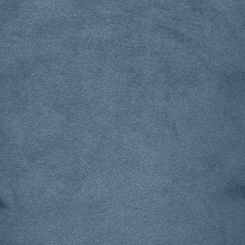 Fauteuil poire Sirena en velours, bleu