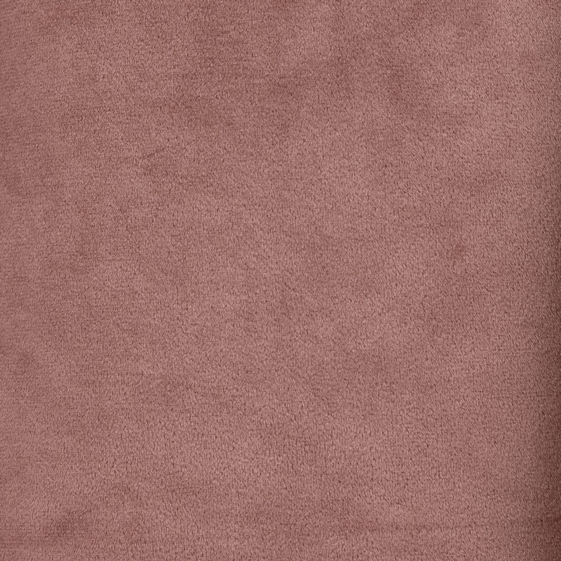 Fauteuil poire Sirena en velours, rose