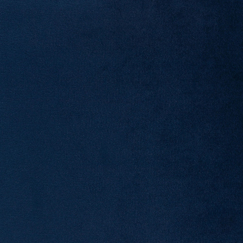 Pouf Cecilia Velvet Loveseat - Bleu marine
