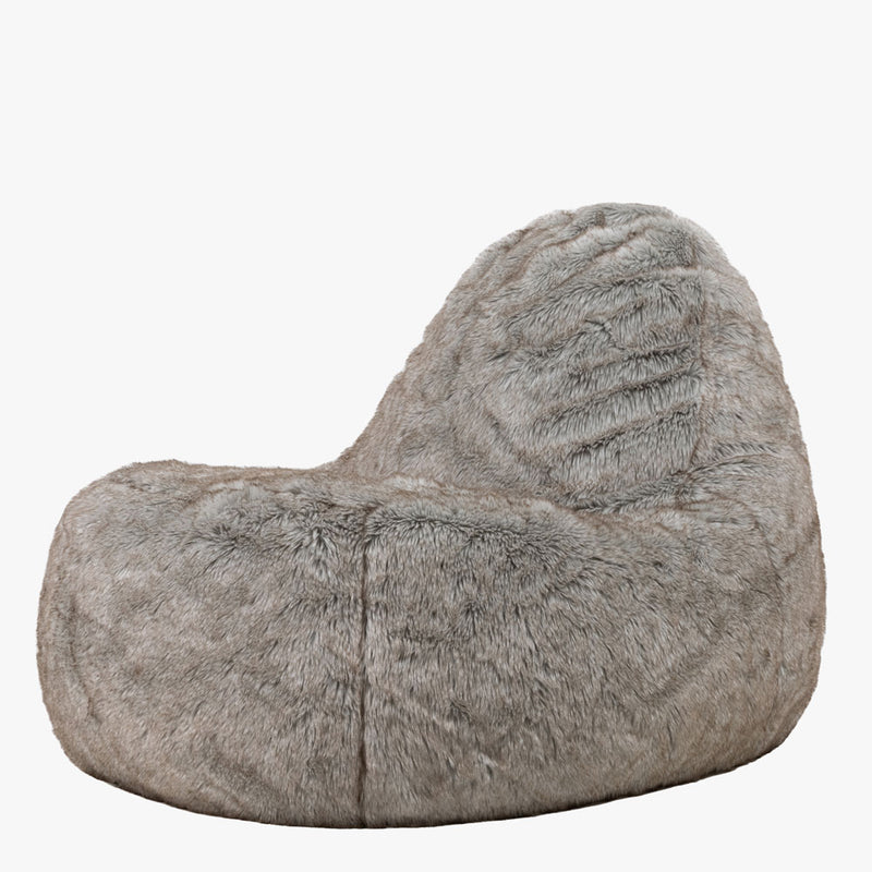 Pouffe géant en fausse fourrure Dream - Lapin